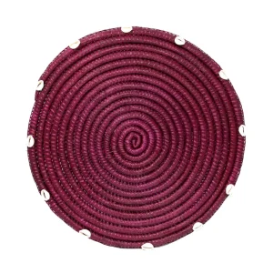Home-Sensi Studio Round Placemat With Seashell (Set of 2 Units)
