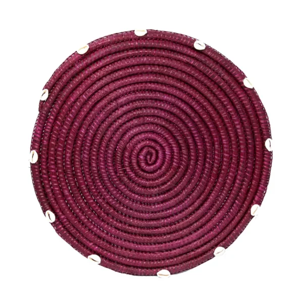 Home-Sensi Studio Round Placemat With Seashell (Set of 2 Units)