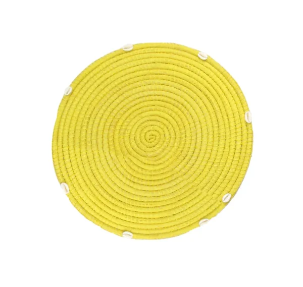 Home-Sensi Studio Round Placemat With Seashell (Set of 2 Units)