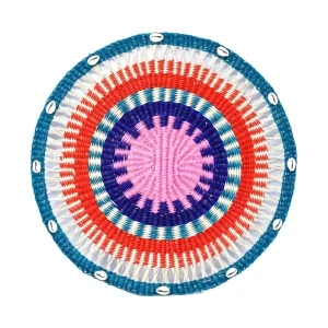 Home-Sensi Studio Round Placemat with shells (Set of 2 Units)