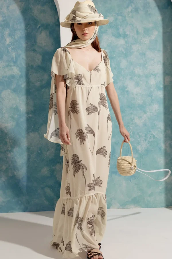 Rtw-Sensi Studio Ruffle Sleeve Dress