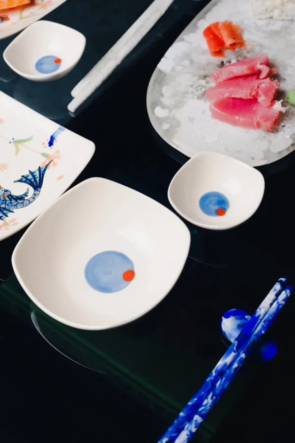 Home-Sensi Studio Sauce Bowl “Bosphorus Mermaid” 4x4 (Set of 4)