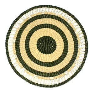 Home-Sensi Studio Seashells Embellished Round Placemat (Set of 2 Units)