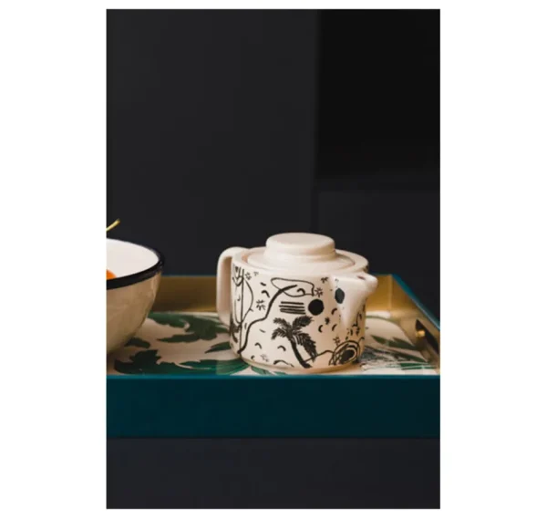 Home-Sensi Studio Teapot “Trazos Sicilia” (Set of 2)
