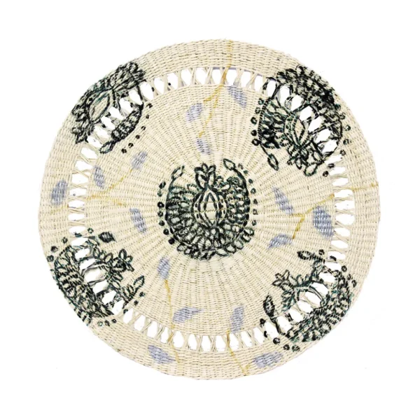Home-Sensi Studio Tribal Round Placemat (Set of 2 Units)