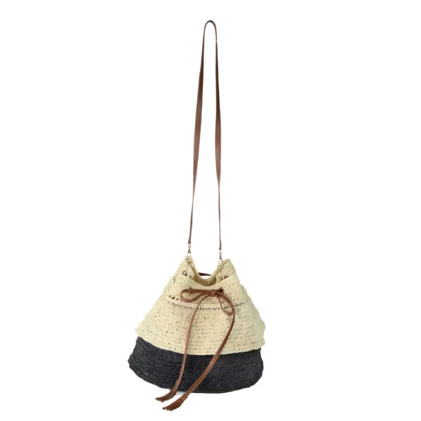 Handbags-Sensi Studio Two Tones Ruffled Mochila